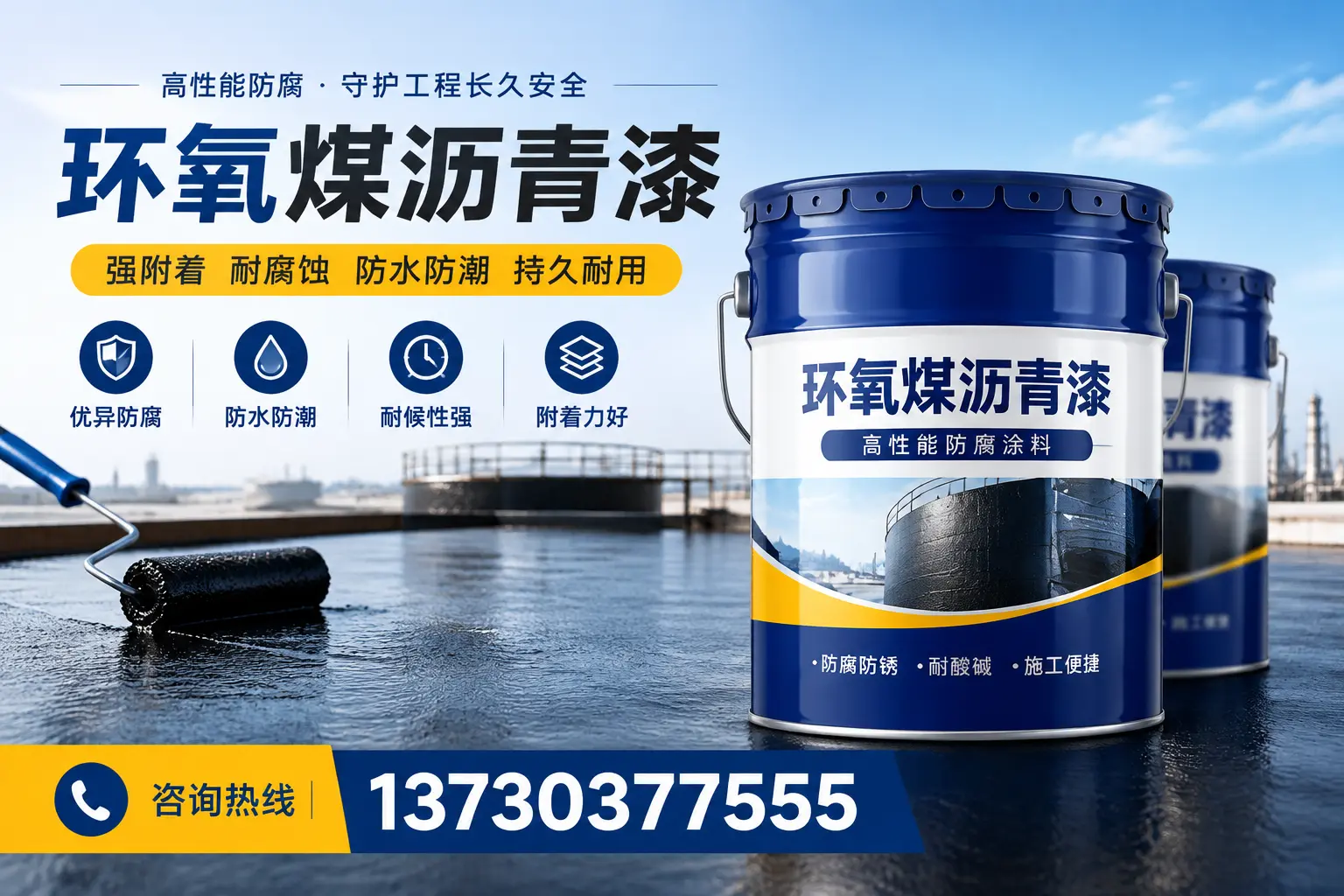 如何判断环氧煤沥青漆的质量？松原消费者指南